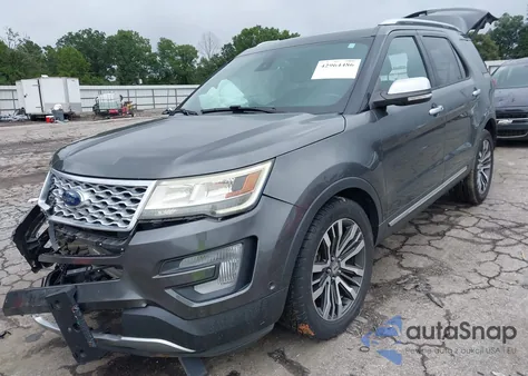 2017 Ford Explorer Platinum из США, поврежденный, VIN 1FM5K8HTXHGE12891